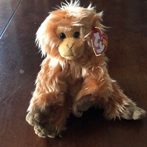 Beanie Babies Caipora golden Lion tamarin/ 2005 WWF/NWT